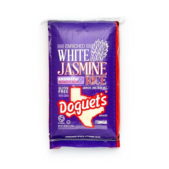 25 lb Doguet's Jasmine Rice