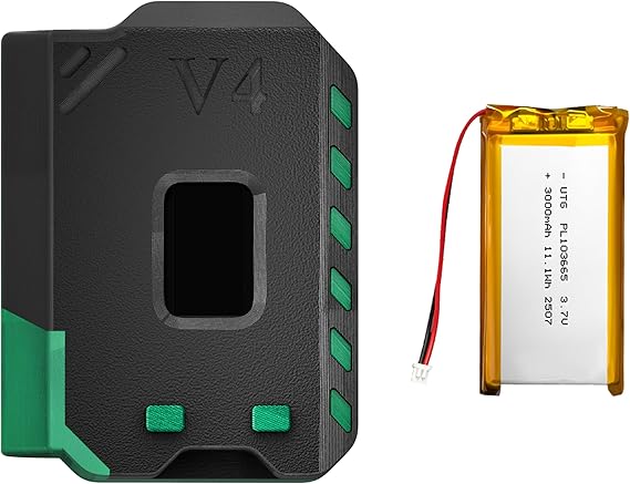 Heltec ESP32 Lora V4 Accessory Kit | With Case 3000mAh Battery , ESP32-S3 SX1262 27dBm, OLED Display for Meshtastic IoT Arduino Wireless Communication