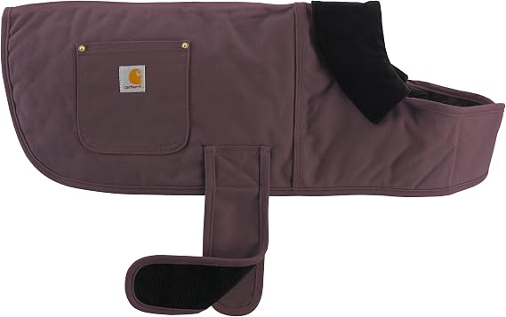 Carhartt Firm Duck Yalıtımlı Köpek Görevlendirme Kabanı, Derin Şarap, Medium