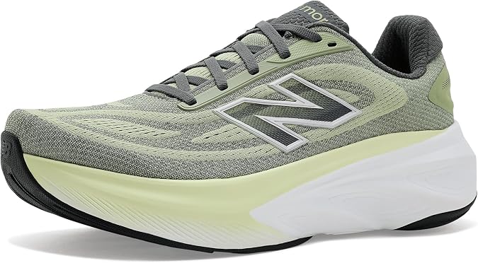 New Balance Mens Fresh Foam X More v6 Mineral/Garter Snake/Castlerock 12 Wide