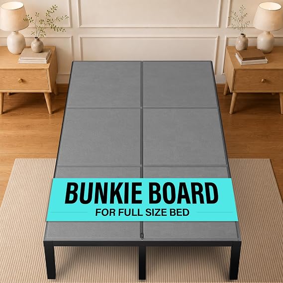 Bunkie Board Full 54x75'', Anti-Sag Heavy Duty Bed Support Board