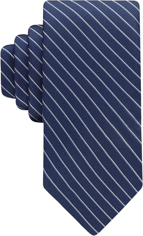 Haggar Men's Pin Stripe Pattern Self-tie Necktie