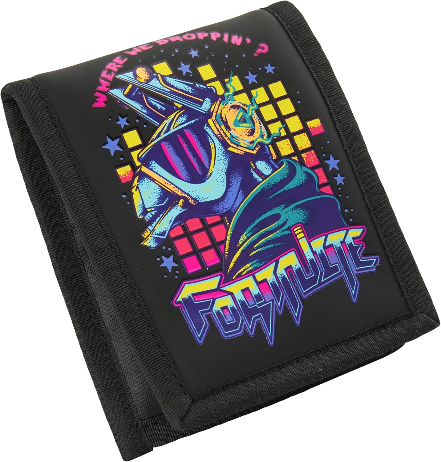 Fortnite Wallet for Boys & Teens, Bifold Kids Wallet with Cash & Card Slots, Gaming Travel Accessories, Gamer Gifts for Boys