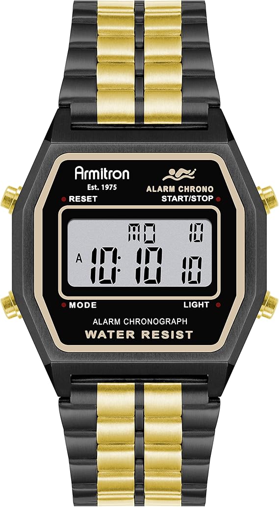 Armitron Sport Retro Digital Chronograph Bracelet Watch 40/8474