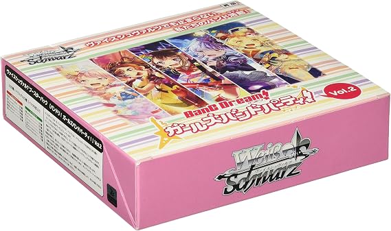 Weiss Schwarz Booster Pack, BanG Dream! Girls Band Party! Playing Cards Vol. 2 Box