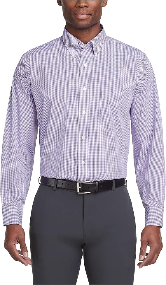Van Heusen Men's Pinpoint Stripe
