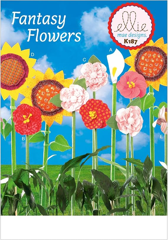 KWIK-SEW PATTERNS K0187 Flowers, One Size Only