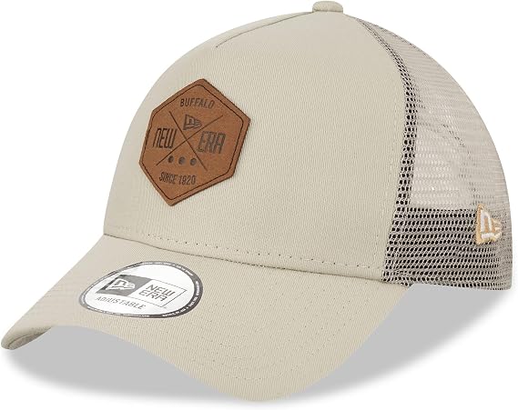 New Era Heritage Patch Trucker Cap Adjustable A-Frame Snapback mesh hat Baseball Cap