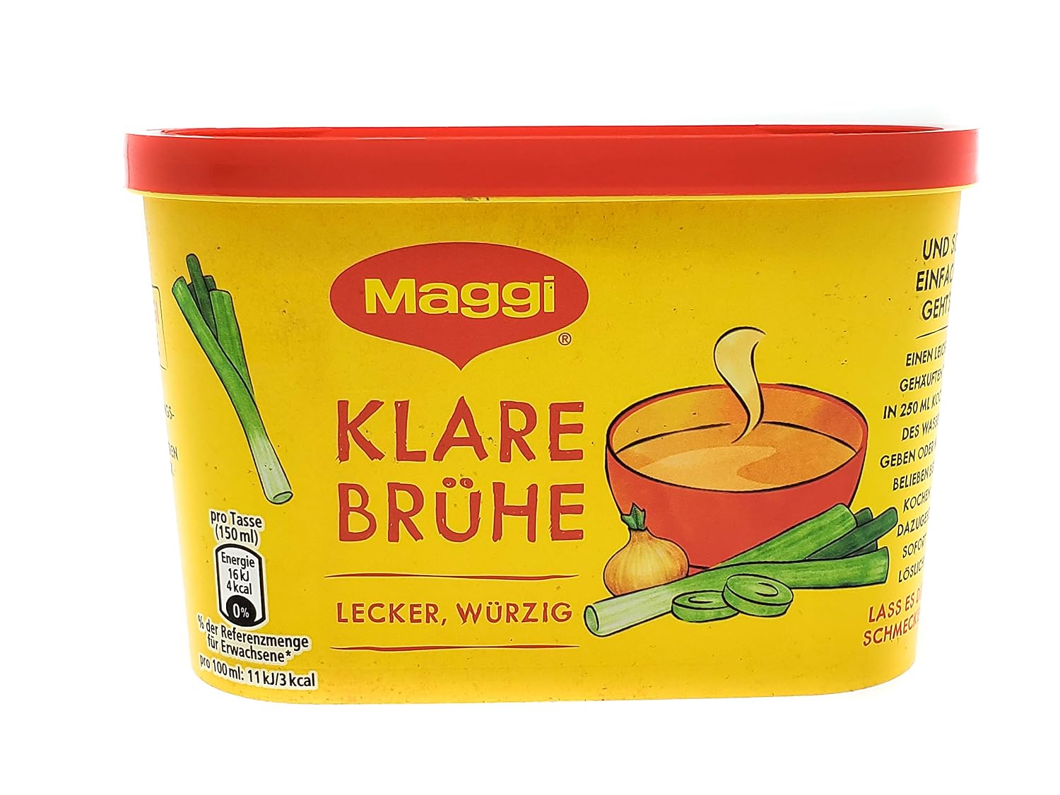 From Germany Maggi Seasoning Klare Bruhe for 19 L
