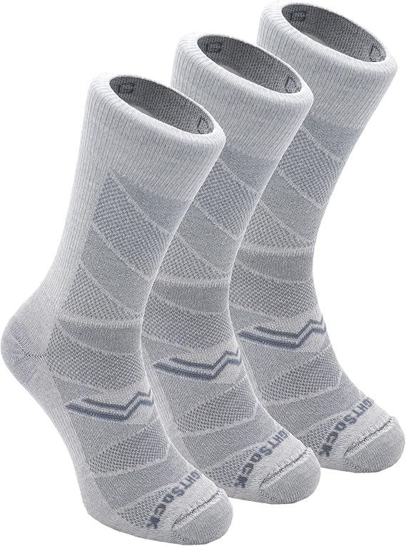 Wrightsock CoolMesh II Crew Running Socks for Men and Women Eco-Friendly Anti Blister Socks - American Made