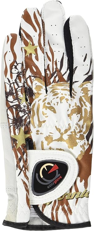 California_Lion Men's Golf Glove (White)