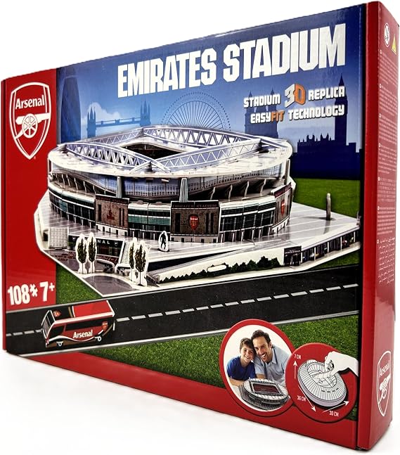 Arsenal Emirates Stadium 3D Puzzle
