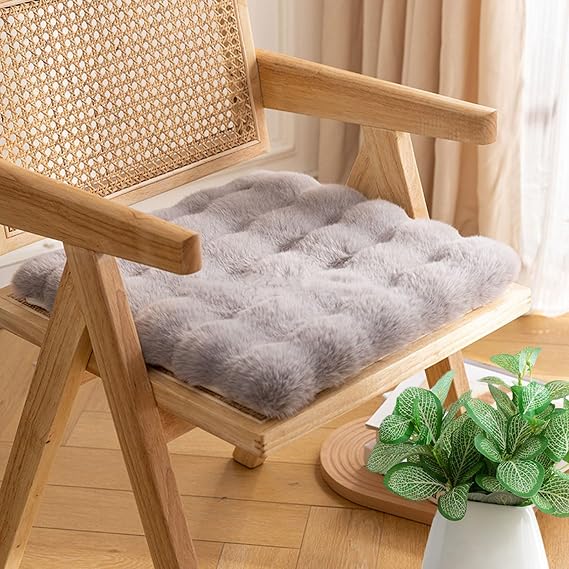 Chair Pads for Dining Chairs 18" W x 18" D, Patio Cushions for Outdoor Furniture, Seat Pads for Dining Room Chairs, Cushion Pads for Couches, for Indoor, Outdoor Dining Chair, Office Chair