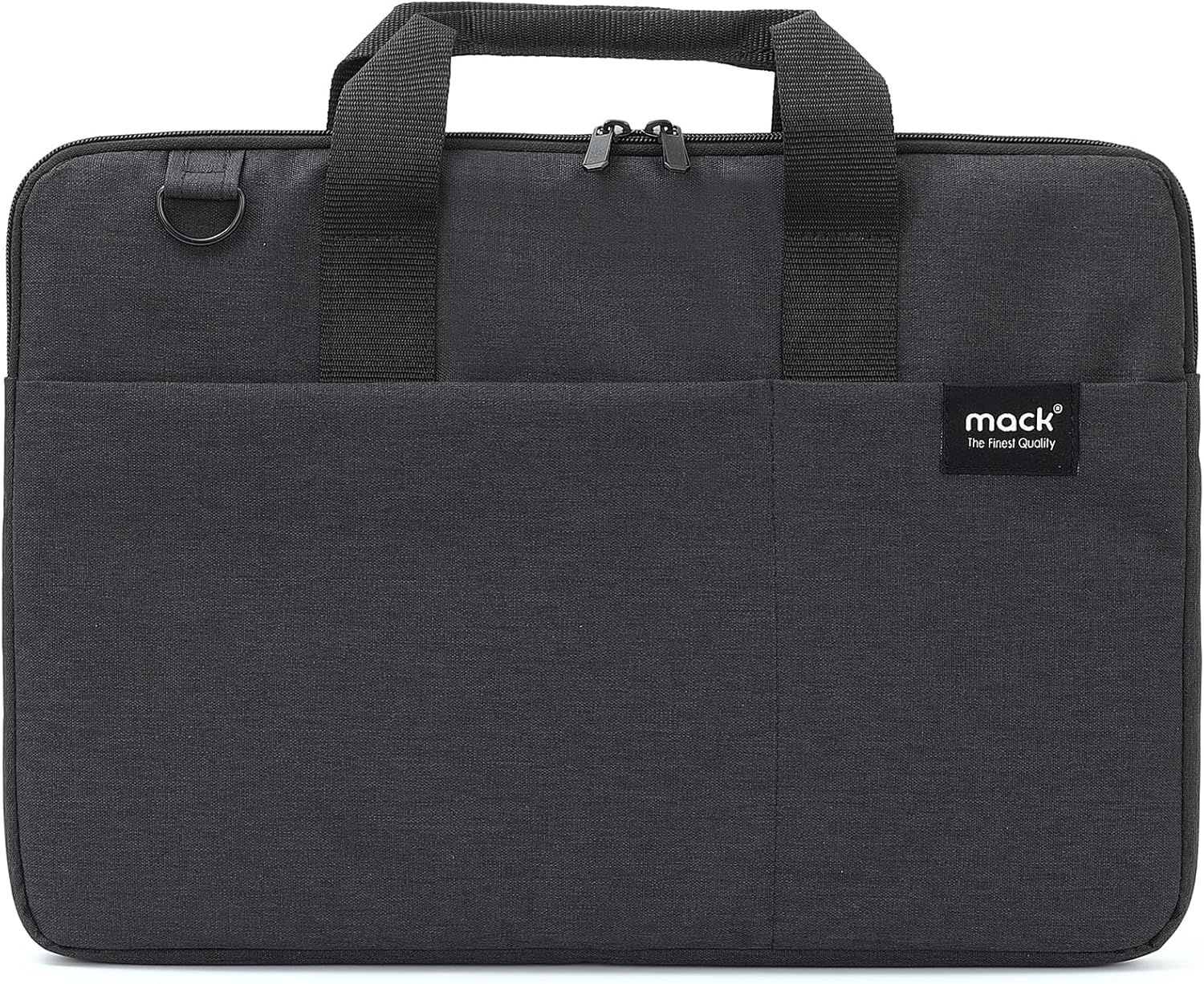 MACK Cityfit MCC-703 Laptop Bag, Professional Computer Bag for Men and Women, 15.6 inch Notebook Bag, Briefcase, Black