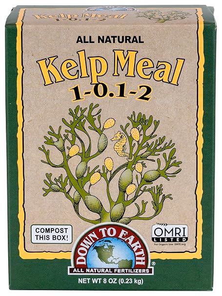 Down To Earth All Natural Fertilizers Organic Kelp Meal - 1-0.1-2, 0.5 lb