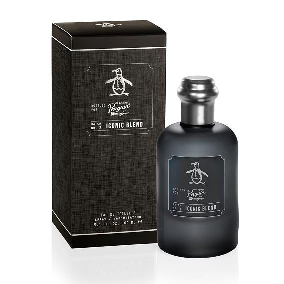 Original Penguin Iconic Blend Eau De Toilette for Men, 3.4 Fl Oz (100 mL)