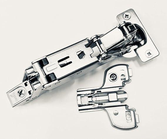 Hettich Sensys Euro 165 Degree Hinge & 0mm Face Frame Plate Combo (Hinge w/0mm Plate)