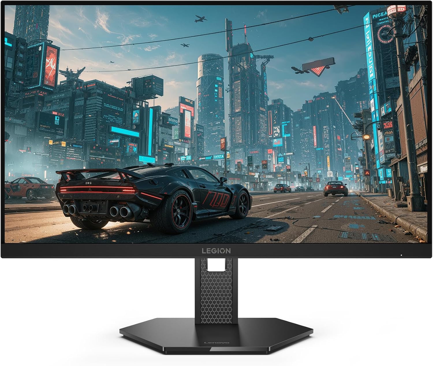 Lenovo Legion 27QD-10 Gaming Monitor - 27" QHD IPS Display - 240Hz Refresh Rate - 0.5ms MPRT - 99% sRGB - AMD FreeSync Premium - Ergonomic Stand