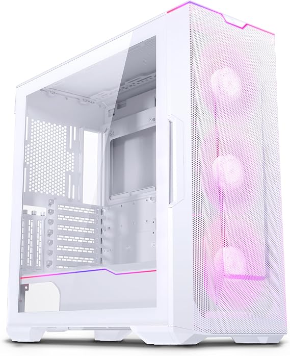 Phanteks Eclipse G500A Mid Tower Case DRGB Matte White