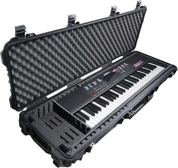 Case Club Wheeled Keyboard Case Up to 47.5" x 11.8" x 3.25"