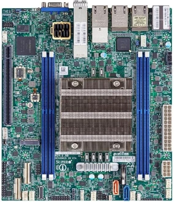 SUPERMICRO MBD-X12SDV-20C-SPT8F-O Micro-ATX Server Motherboard D-2796NT Processor