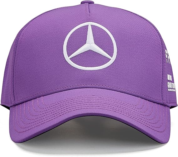 Mercedes AMG Petronas Formula One Team - Official Formula 1 Merchandise - Lewis Hamilton 2022 Team Cap - Purple - One Size