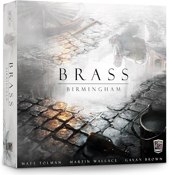 Roxley Games Brass: Birmingham Board Game, Economic Strategy, 2-4 Players