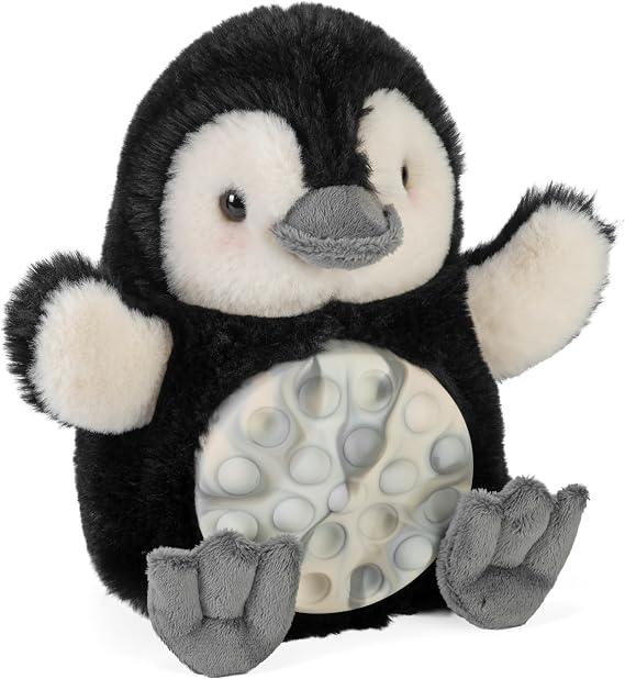 Wild Republic Poppykins Mini Penguin Stuffed Animal - 7.5"