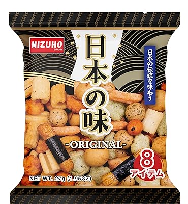 Mizuho Mixed Rice Crackers 25 x 6packs