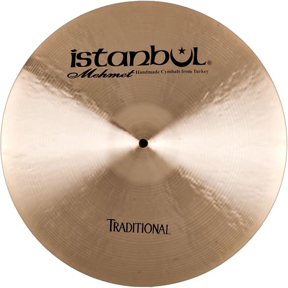 Istanbul Mehmet Cymbals Traditional Series CM15 15-Inch Medium Crash Cymbals