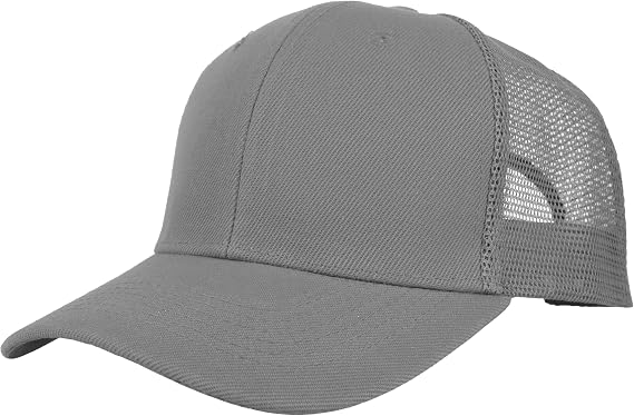 Gelante Mesh Trucker Baseball Cap Snapback Hat Structured Front Panel