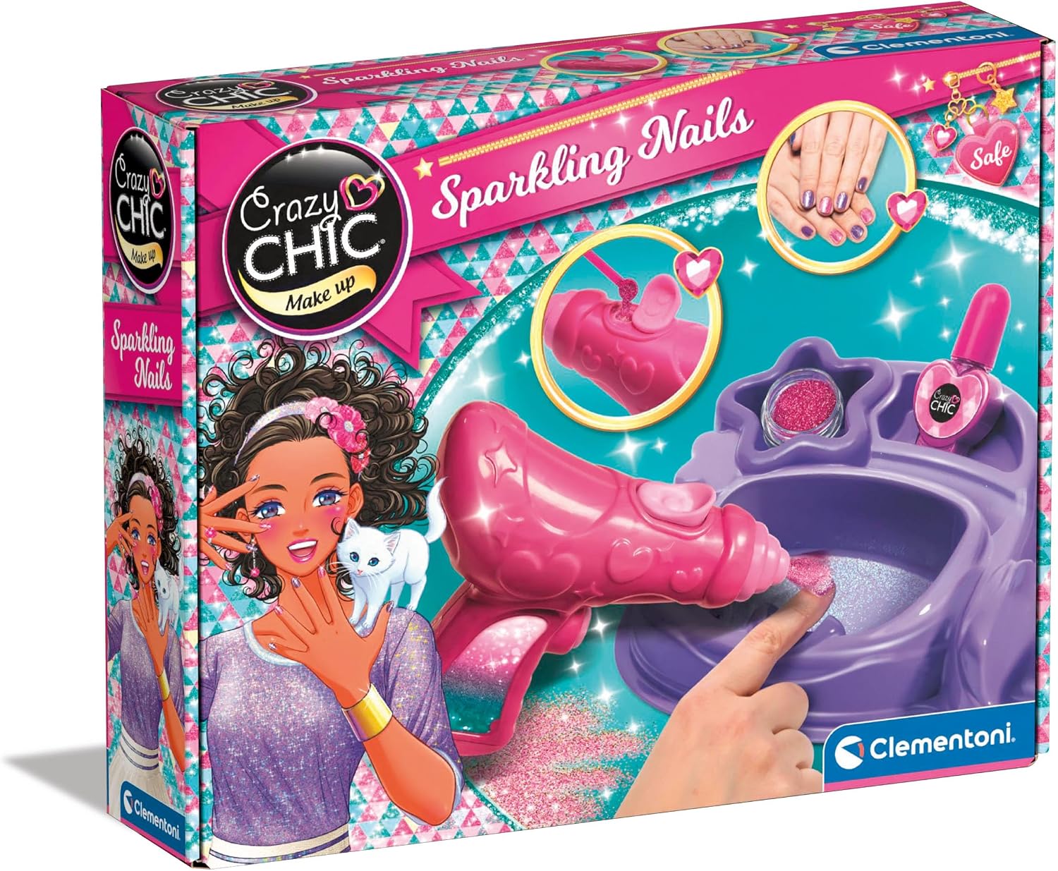 Clementoni Crazy Chic - Sparkling Nails Toy