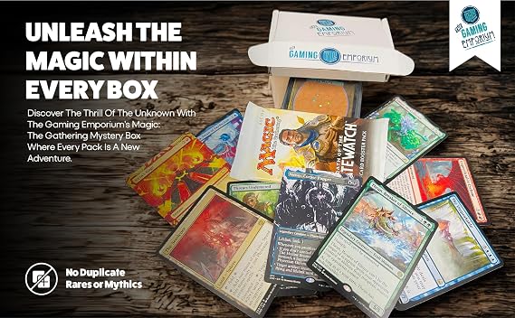 Magic: The Gathering Mystery Box (25 MTG Card lot, Plus 1 Random MTG Booster Pack)