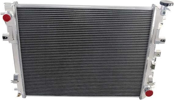 CU13129 Radiator for 2009-2018 Dodge Ram 1500 2500 3500 3.5L V6 4.7L 5.7L V8, 1 Row Core Aluminum Radiator