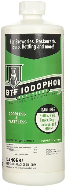 BTF Iodophor Sanitizer 32 oz