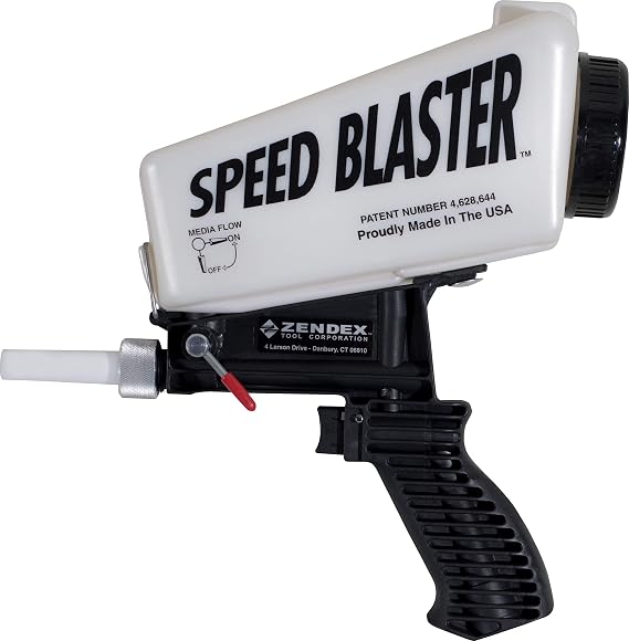 SpeedBlaster Gravity Feed Media Blaster- White