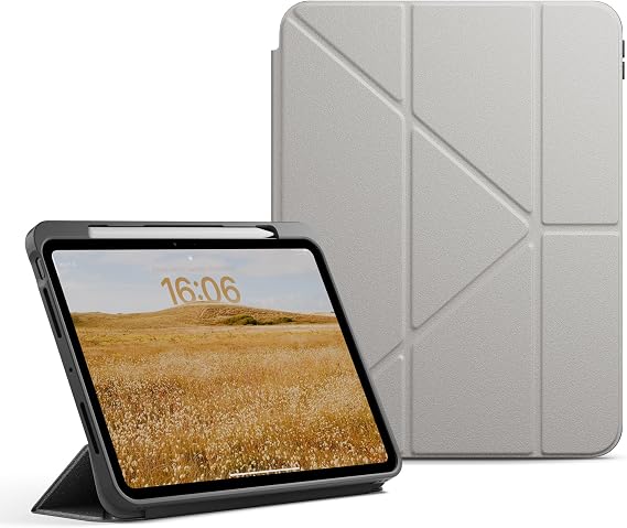 Native Union Active Case for iPad Pro 11" M5 Lightweight Durable 4-in-1 Stand Case with Matte TPU Back Apple Pencil Holder Magnetic Cover Compatible with Auto Wake/Sleep Function (Sandstone)