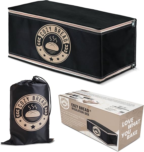 Cozy Bread Proofing Box | Compatible with 10" x 21" Proofing Mat (Heat Mat Not Included) | USA Brand