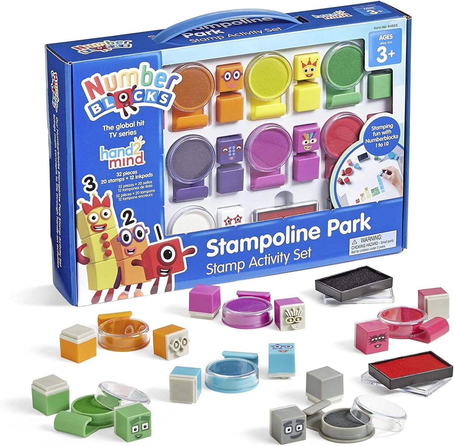 Numberblocks 94563 Stamp, Stamp, Authentic Product