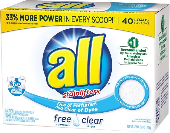 All All-Purpose Powder Detergent, 52 Oz Box
