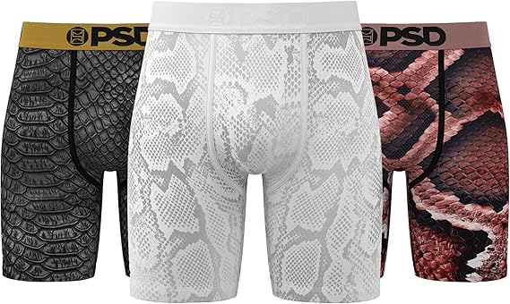 PSD Underwear Mens Und Emblem Lux Boxer Briefs