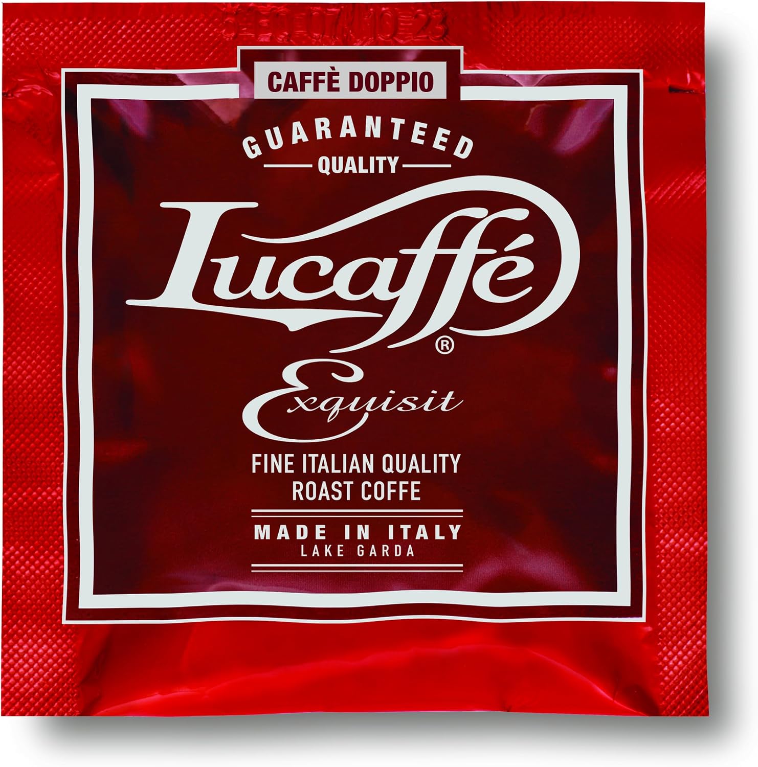 Lucaffe' Exquisit Double Shot ESE Paper Espresso Pods 14g. (80 Pods)