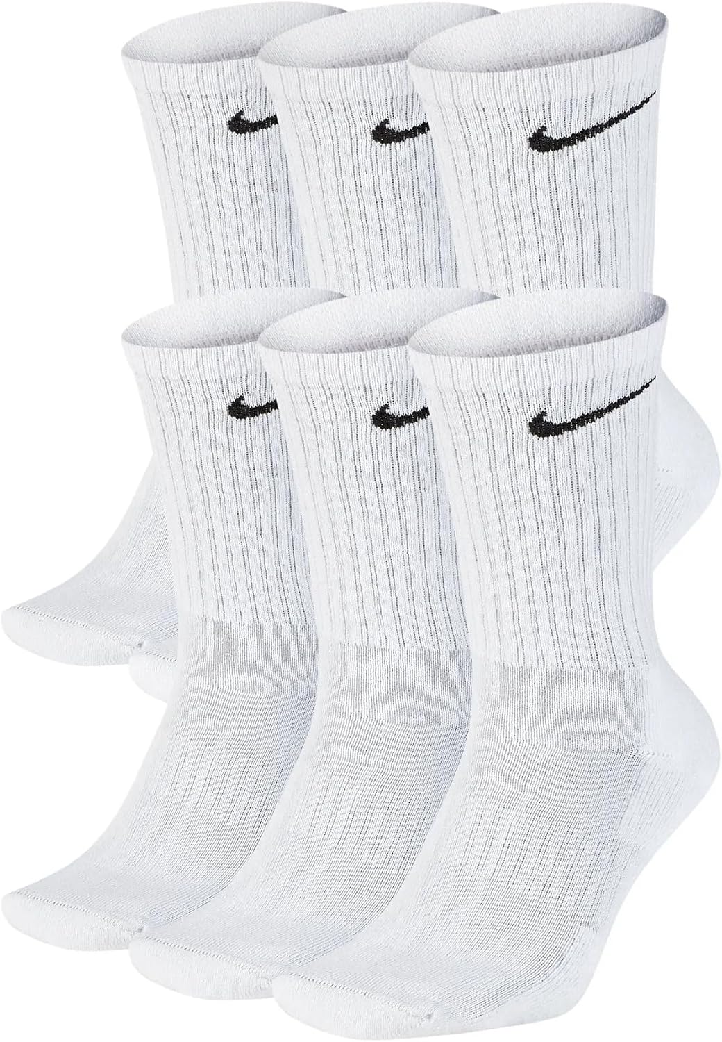 NIKE Performance Cushion Crew Socks with Band 6 Pairs