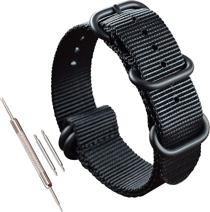 Nylon Watch Strap Replacement(18 19 20 21 22 23 24 25 26 28mm)