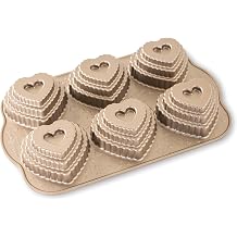 Nordic Ware 3D muffin mold "Heart - Wreath" - Gradual for romantic delicacies