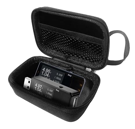 Hard Case Compatible for Eversame USB Digital Power Meter Tester Multimeter Current