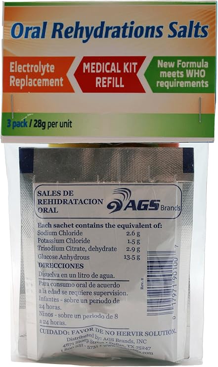 Oral Rehydration Salts, 3 Pack