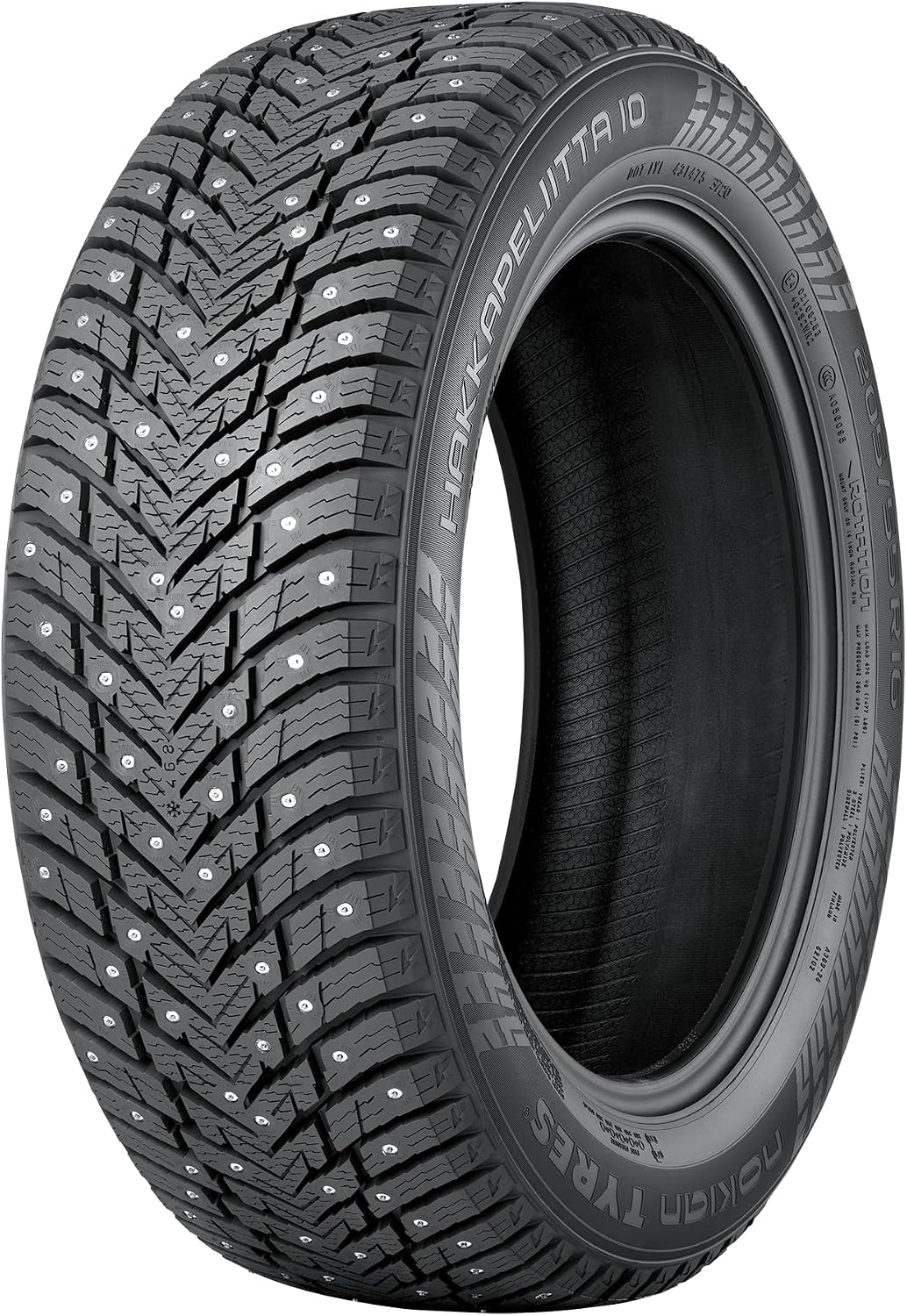 Nokian Tyres Hakkapeliitta 10 24540 R 19 98T XL Studded Winter Tire