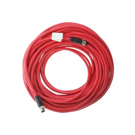 MDE45WB-4MMP-20M-RD Etherplug 4-Pin Male to Male Cable Assembly, 20-Meter