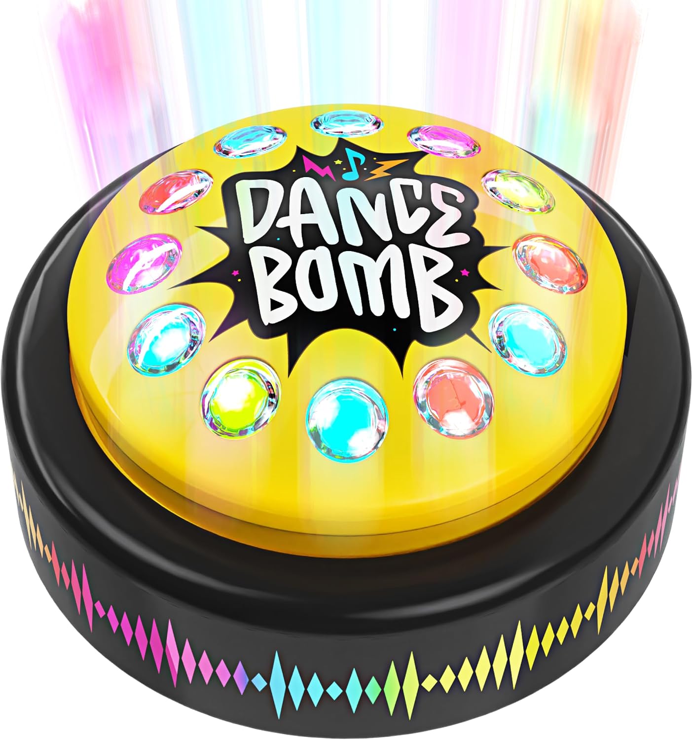 Dance Bomb Party Button - 30 Second - Funny Gifts - Teacher Classroom Must Haves - Cute Office Desk Accessories - Middle High School Classrooms Games Supplies - Cool Gadgets Gifts for Coworker, Work